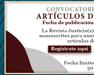 Convocatoria permanente: artículos de tema libre - Revista Justicia (Registro)